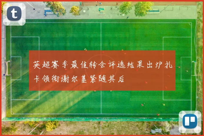 英超赛季最佳转会评选结果出炉扎卡领衔谢尔基紧随其后